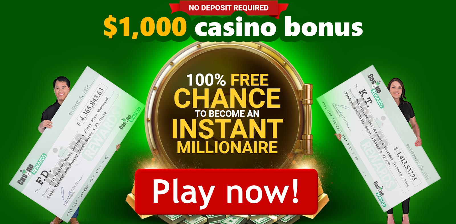 Get your bonus on Casinia Casino